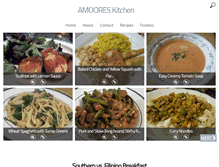 Tablet Screenshot of kitchen.amoores.com